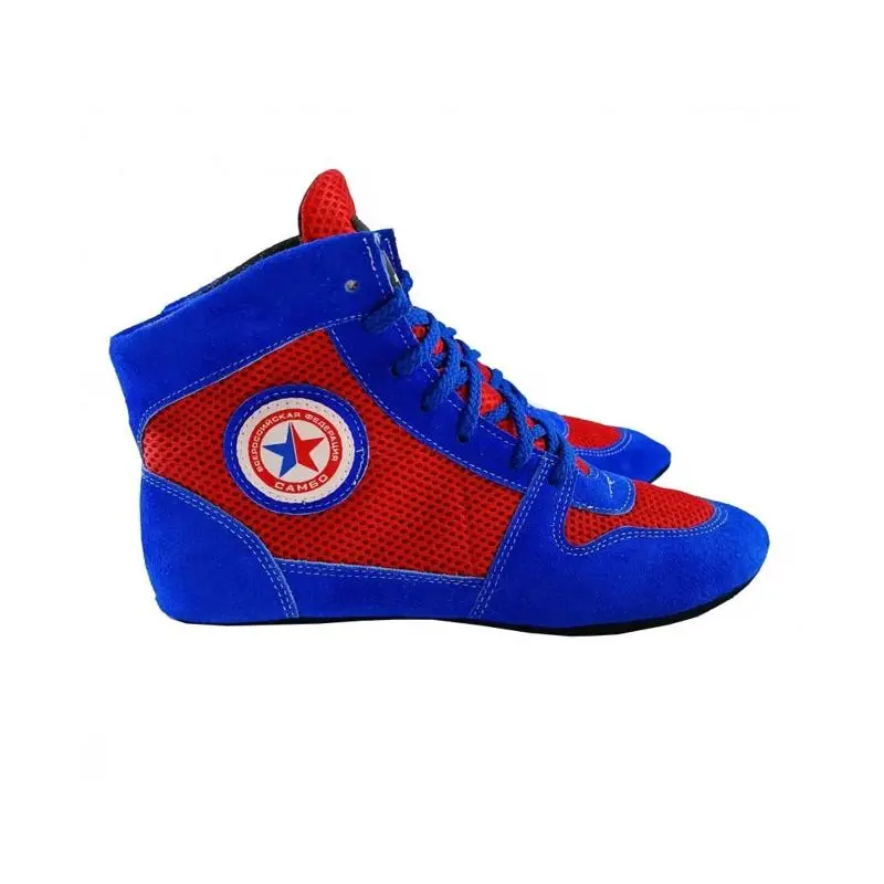 Борцовки для самбо ВФС BRAVEGARD Ascend сине-красные от магазина Супер Спорт